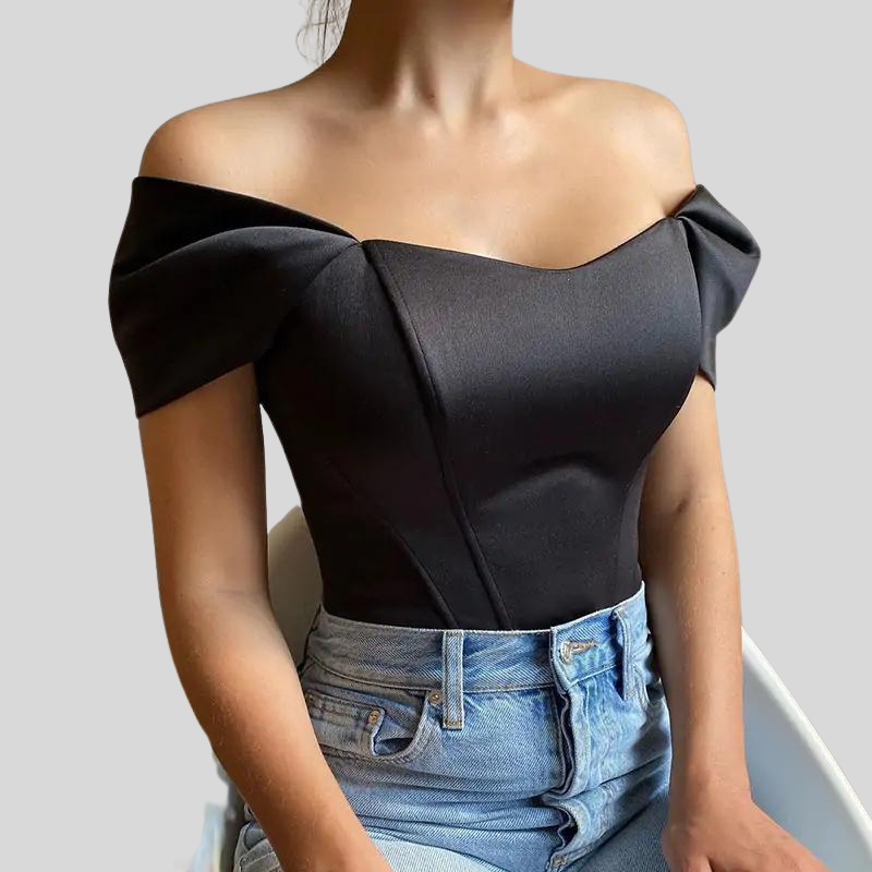 Crop top | Satijn