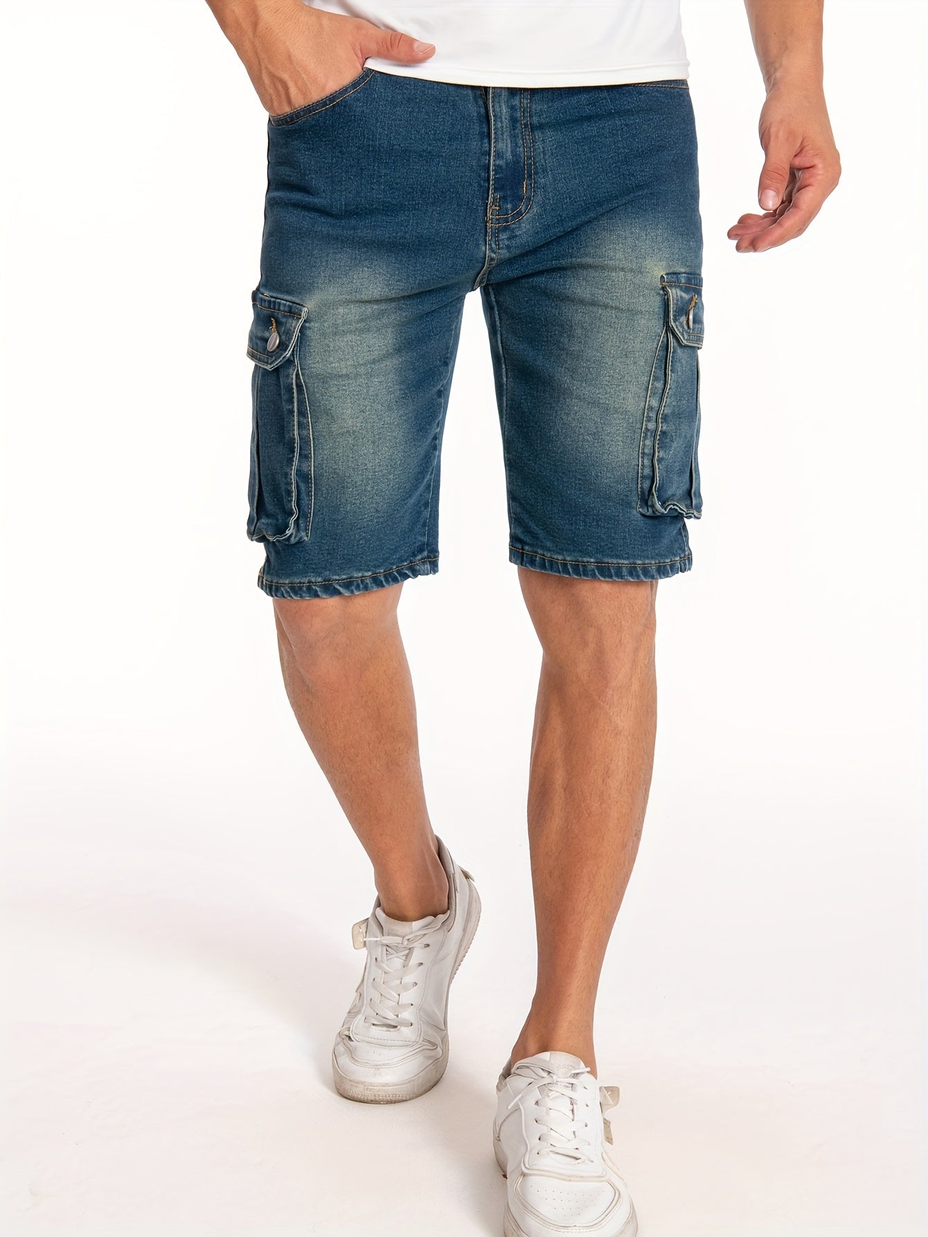 Vintage spijkershorts voor heren