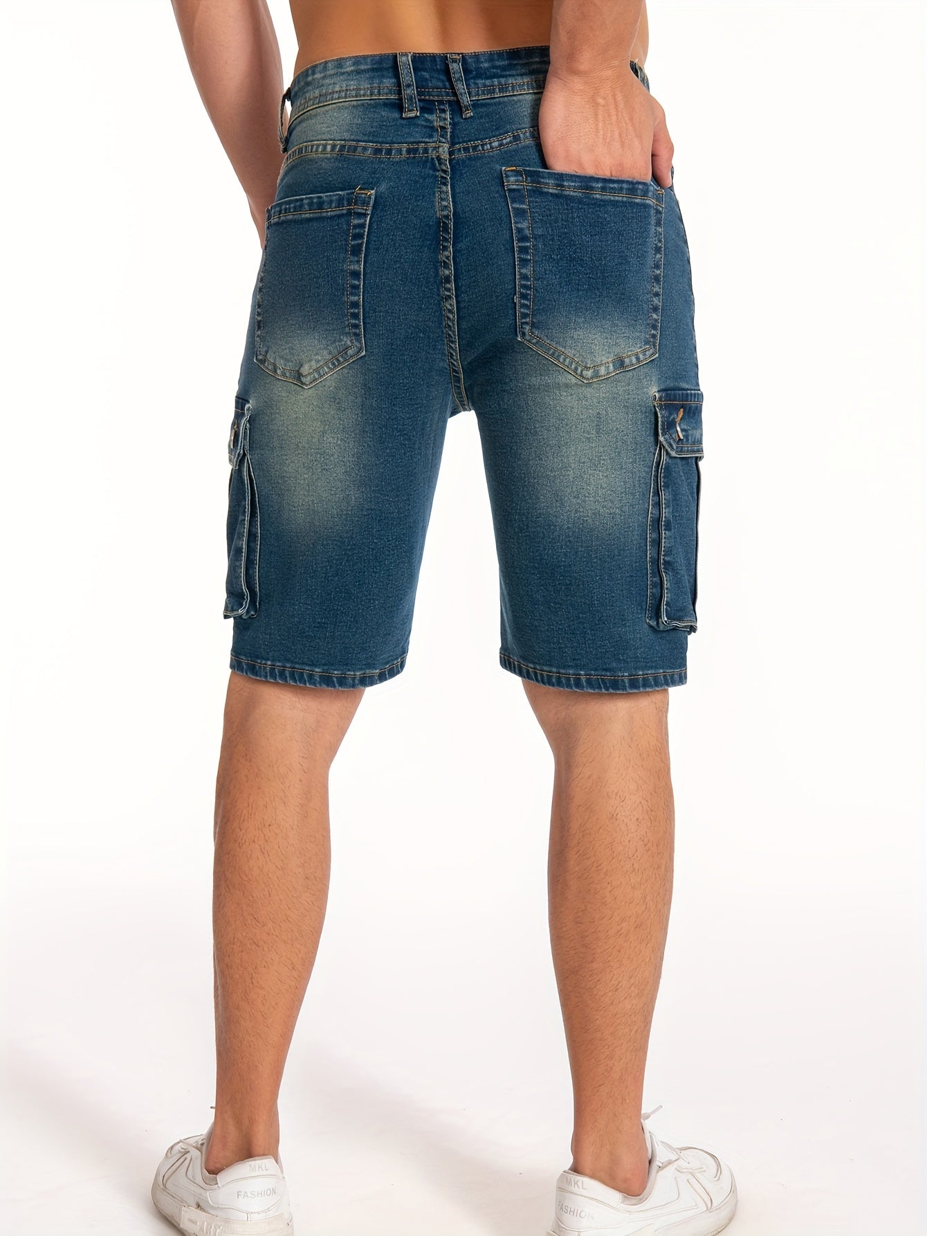 Vintage spijkershorts voor heren