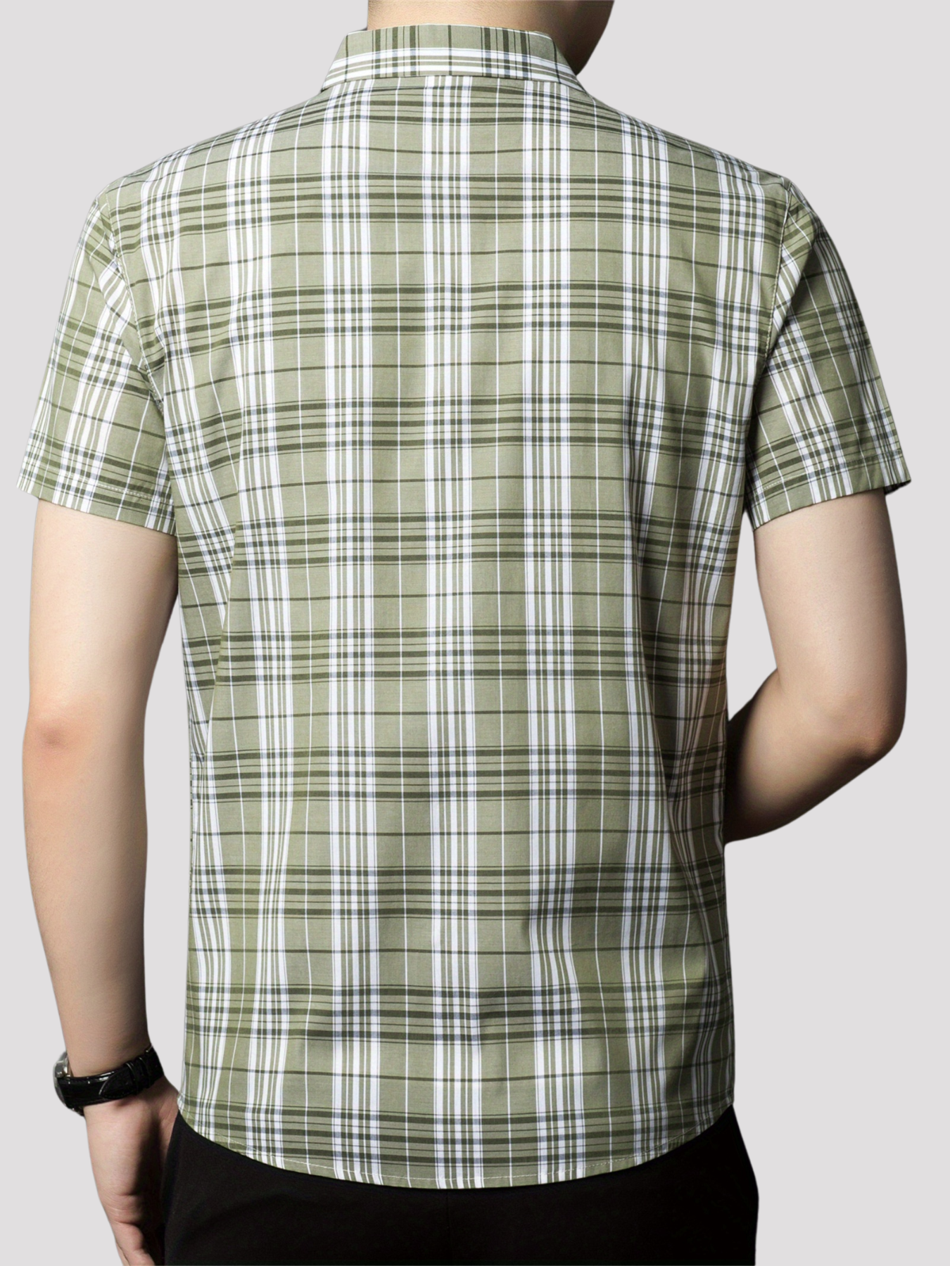 RENS | Checked shirt with short sleeves