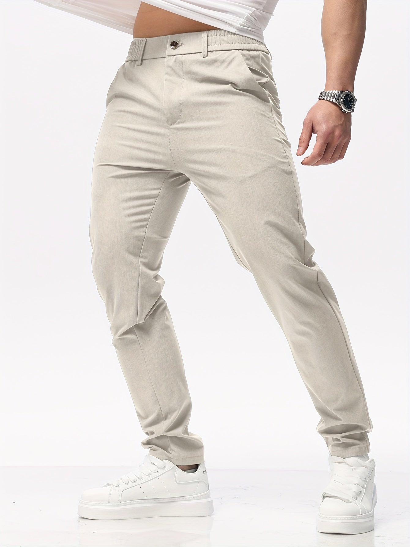 Trendy Slim Fit Broek voor Heren