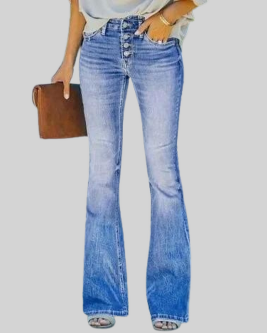Stretch Vintage Jeans | Met hoge Taille