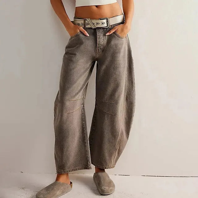 Ella's Denim Flair Jogger