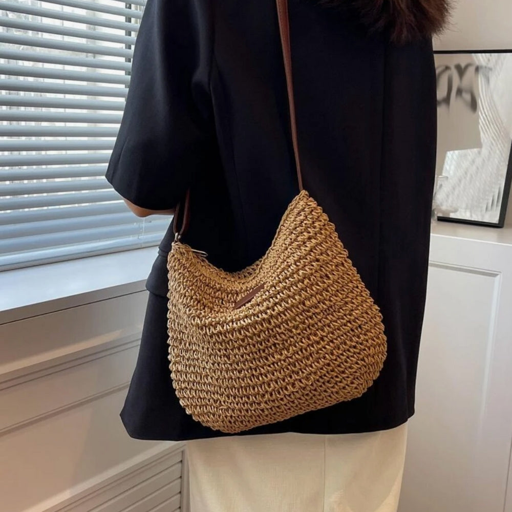 Jolien - Straw Shoulder Bag