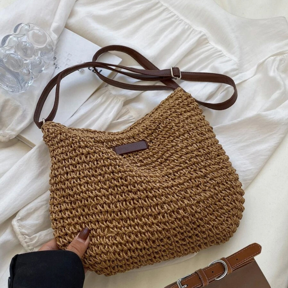 Jolien - Straw Shoulder Bag