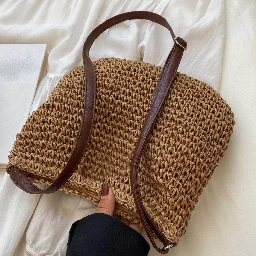 Jolien - Straw Shoulder Bag