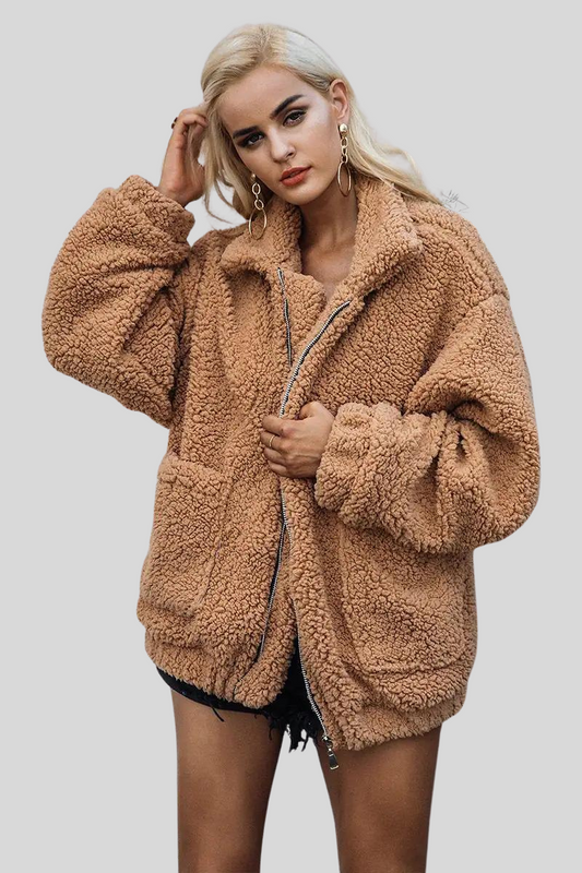 Comfort Fur Jas - Oversized