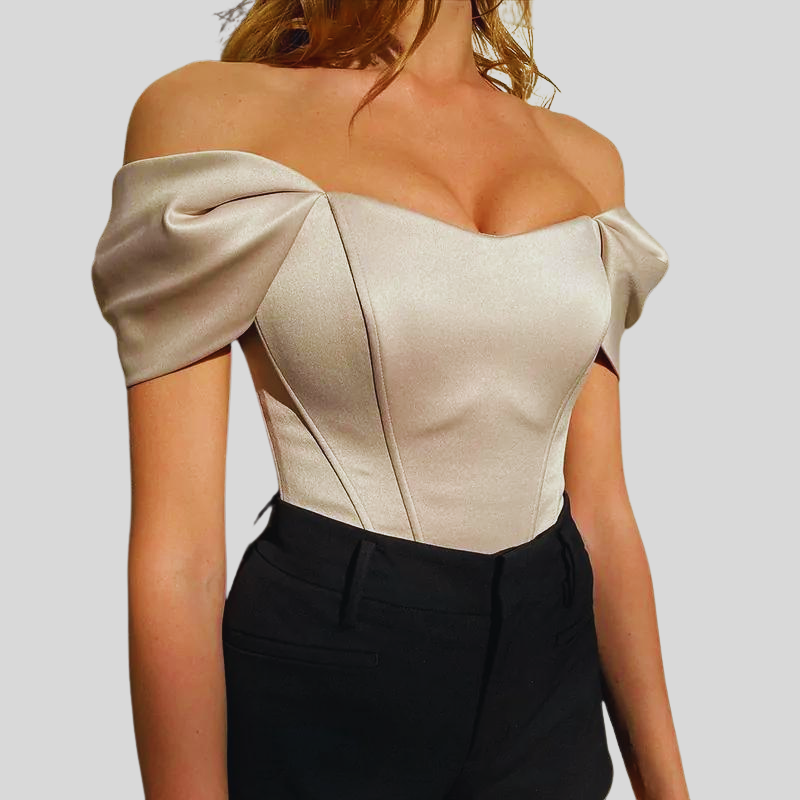 Crop top | Satijn
