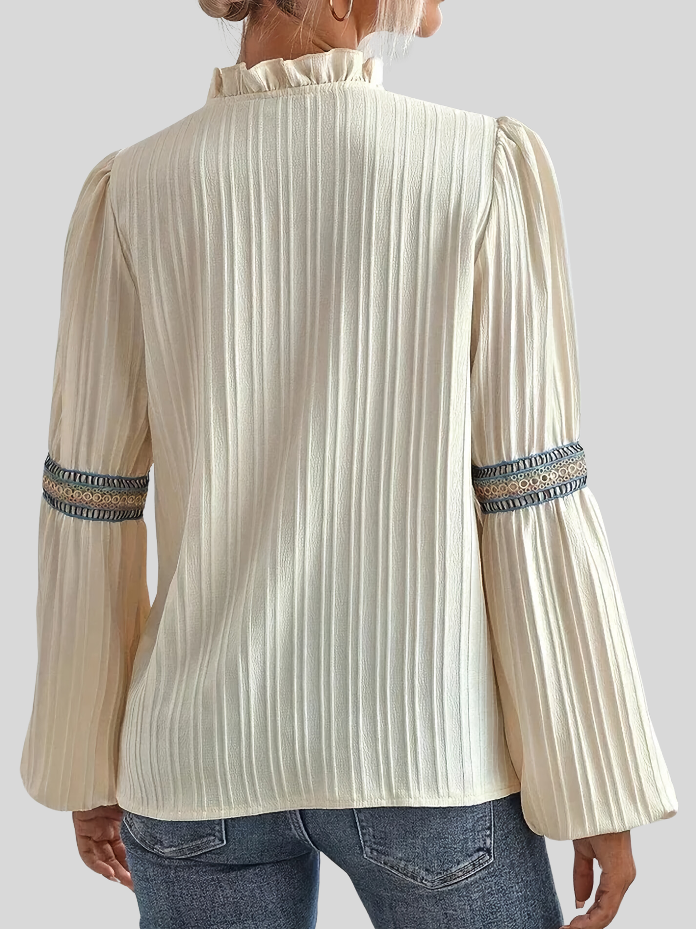 Flair Blouse met wijde mouwen