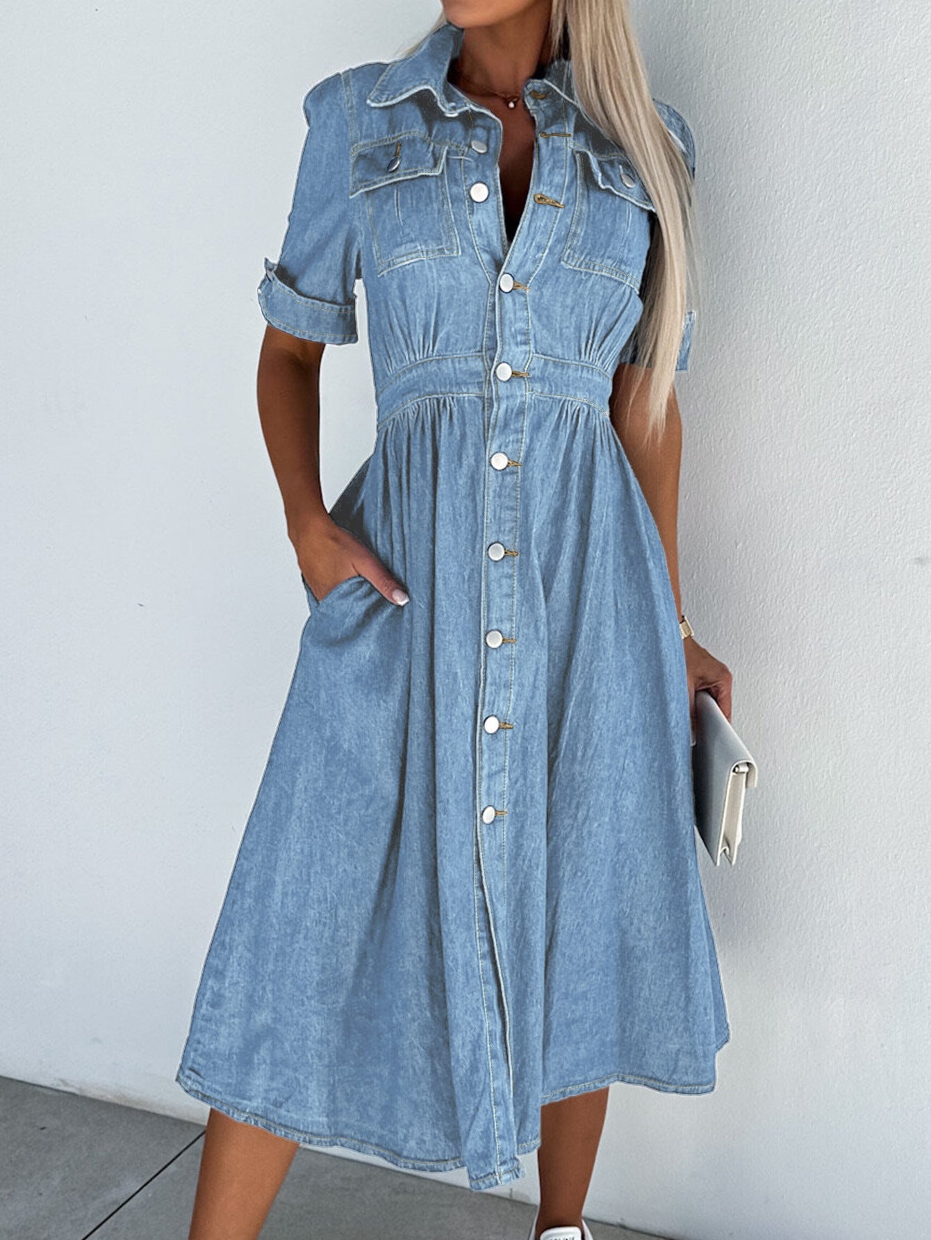 Ellen Denim Jurk