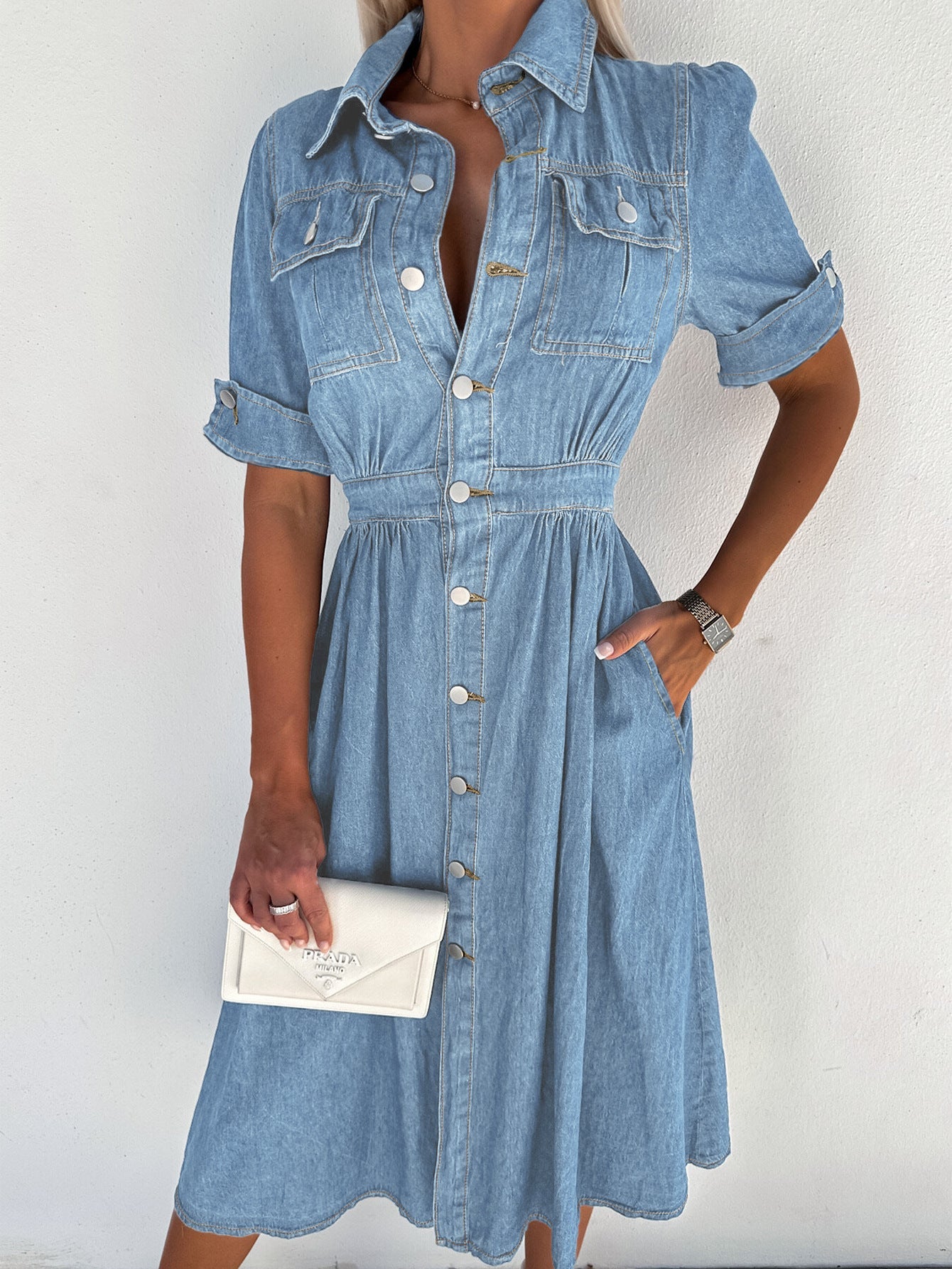 Ellen Denim Jurk