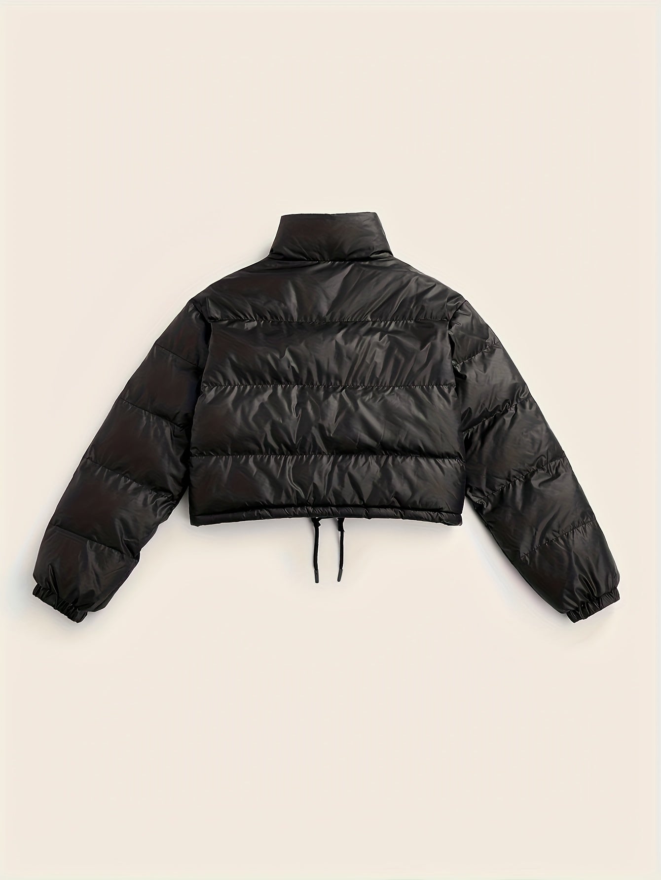 Casual puffer jack | met trekkoord