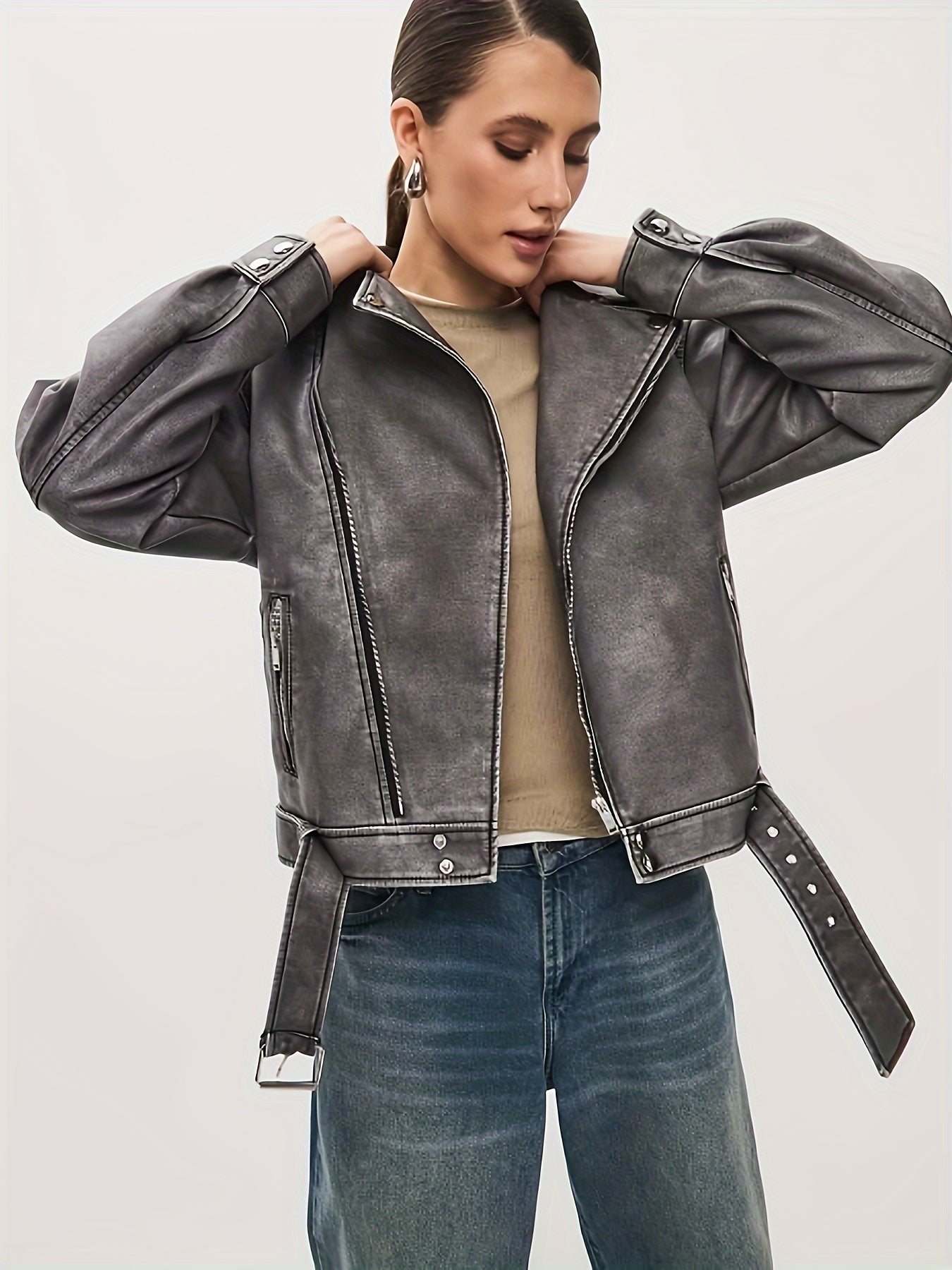 Lavinia | Leather Jacket for Women