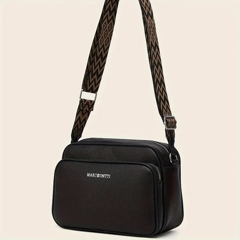 Marcontti ™ - Leather shoulder bag for women