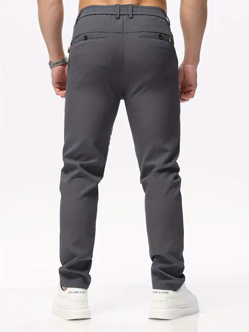 Slim fit trousers for men